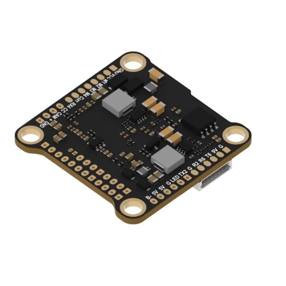 FOXEER F722 V4 RC Drone Flight Control MPU6000 with 4-8S Reference Barometer and Double BEC Plastic Material Accessory